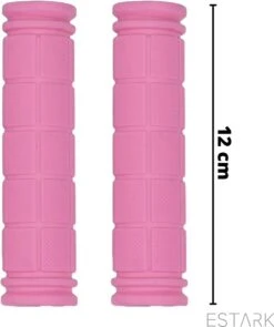 Merkloos ESTARK® - Fietshandvatten - Handvatten - Universeel - Fiets – Mountainbike – Professioneel - Grips - Extra Grip – Fietshandvaten -Handvaten - Handig Te Monteren - Anti-slip – Fietsen – Stuur – Bikegrips – Stevig - Rubber Roze - (R-roze) -Fietsuitrustings Winkel 1004x1200 2