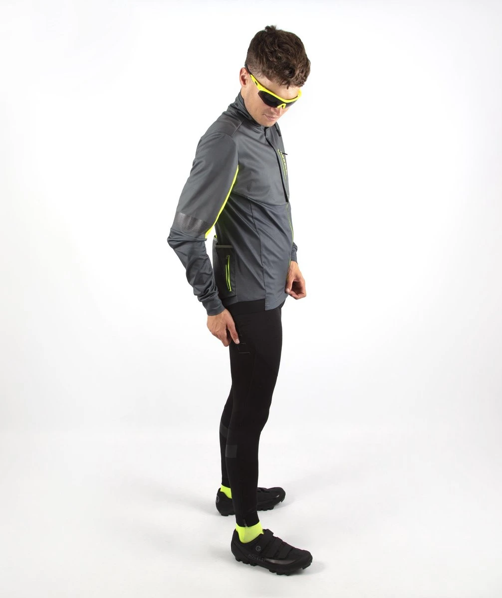 Rogelli Focus - Lange Fietsbroek Met Bretels - Heren - Maat L - Zwart 14 Rogelli Focus - Lange Fietsbroek Met Bretels - Heren - Maat L - Zwart - Afbeelding 14