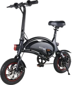 Windgoo - B3 Elektrische Long-Range E-Bike Met Trappers - E-bike - 25Km / H - Zwart -Fietsuitrustings Winkel 1007x1200 1