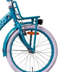Amigo Bloom Meisjesfiets - Kinderfiets 20 Inch - Turquoise -Fietsuitrustings Winkel 1010x1200