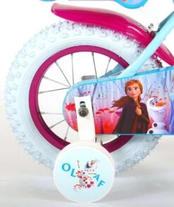 Volare Disney Frozen 2 Kinderfiets - Meisjes - 12 Inch - Blauw/Paars -Fietsuitrustings Winkel 1013x1200