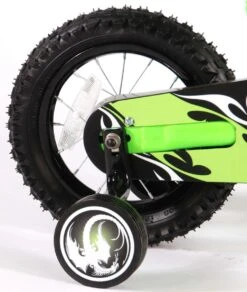 Volare Motobike Kinderfiets - Jongens - 12 Inch - Groen - 95% Afgemonteerd -Fietsuitrustings Winkel 1014x1200