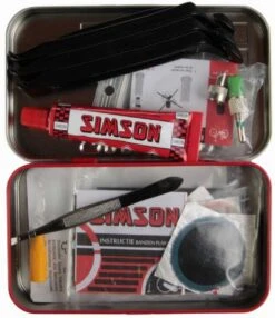 Simson Bandenreparatieset - Bandenplakset Compleet - Type Select T.b.v. Fiets - 23 Delig -Fietsuitrustings Winkel 1036x1200 2