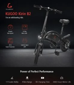 Matrix E Bike - Kugoo B2 Pro - Elektrische Opvouwbare Fiets/step 14 Inch 400W - Met Trappers - Snelheid Max. 45 Km/u -Fietsuitrustings Winkel 1046x1200 2