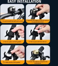 Merkloos HIGH QUALITY - Fietsbel GPS Tracker Fiets - Verborgen Houder Anti Diefstal Geschikt Voor Apple Airtag - Fietsalarm Voor E Bike – 100% Waterdicht -Fietsuitrustings Winkel 1058x1200 1