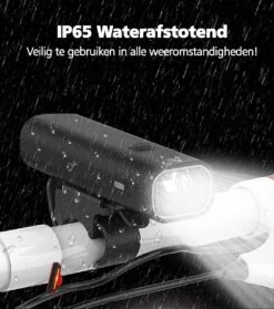 SWILIX ® - Fietsverlichting Set - Oplaadbare USB Led Fietslamp - Voor En Achter - Waterdicht - 4 Lichtstanden - Zwart -Fietsuitrustings Winkel 1063x1200 4