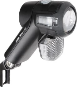AXA Nox Sport 12 Lux - Fietslamp Voorlicht - LED Koplamp - Fietsverlichting Op Batterij - Zwart