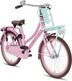 Valetta Cargo - Transportfiets - Meisjesfiets - 22 Inch - Mint Roze -Fietsuitrustings Winkel 1066x1200 1