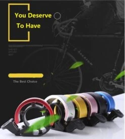 Fietsbel Voor 22mm Stuur - Mini Onzichtbare Bel - Voor MTB En Racefiets - Zwart -Fietsuitrustings Winkel 1072x1200