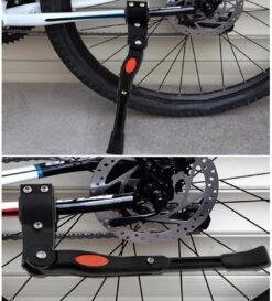 Merkloos Fietsstandaard Enkel 26 Cm Zijstandaard Aluminium Roestvrij Fiets Mountainbikes Makkelijk Te Installeren - Mountainbike Standaard Universeel - MTB Kickstand -Fietsuitrustings Winkel 1084x1200 4