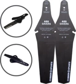 San Marco Jobber Sports - Spatbord Mountainbike - Ass Saver - 2x Achterspatbord