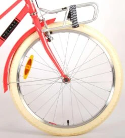Volare Melody Kinderfiets - Meisjes - 24 Inch - Koraal Rood - Prime Collection -Fietsuitrustings Winkel 1090x1200