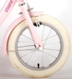 Volare Ashley Kinderfiets - Meisjes - 14 Inch - Roze - 95% Afgemonteerd -Fietsuitrustings Winkel 1091x1200