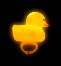 Merkloos Piepende Eend Met Led Licht Voor Op De Fiets -Fietsuitrustings Winkel 1101x1200 3