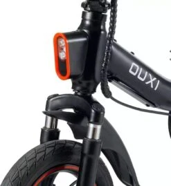 OUXI - V5 - 16 Inch - Elektrische Fiets - E Bike - Elektrische Vouwfiets - APP IOS/ Android - 500W Motor - 15Ah Lithuim Ion Batterij - Zwart -Fietsuitrustings Winkel 1103x1200