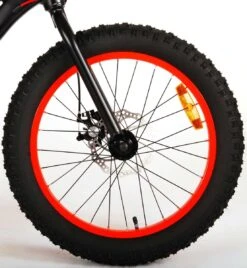 Volare Gradient Kinderfiets – Jongens – 20 Inch – Zwart Oranje Rood – 6 Speed – Prime Collection -Fietsuitrustings Winkel 1108x1200