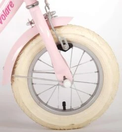 Volare Ashley Kinderfiets - Meisjes - 12 Inch - Roze - 95% Afgemonteerd -Fietsuitrustings Winkel 1110x1200