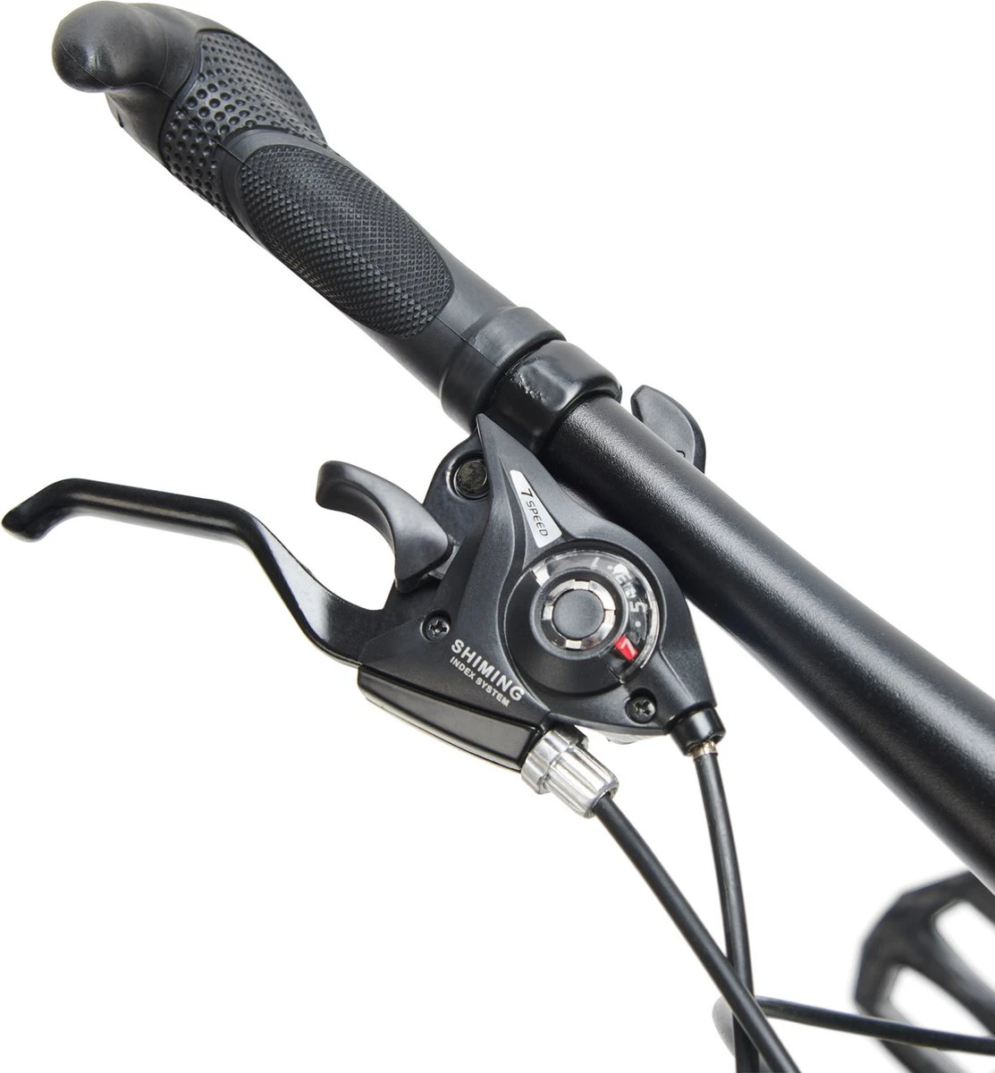 Generation SUPER BIKE Mountainbike 26 Inch - Wit - Brede Banden 3 Generation SUPER BIKE Mountainbike 26 Inch - Wit - Brede Banden - Afbeelding 3