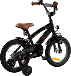 2Cycle BMX-Fun Kinderfiets - 14 Inch - Zwart - Jongensfiets -Fietsuitrustings Winkel 1117x1200