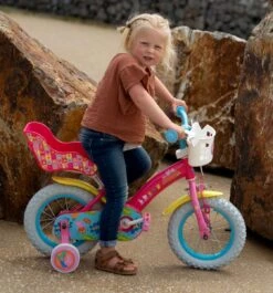 Volare Peppa Pig Kinderfiets - Meisjes - 12 Inch - Roze -Fietsuitrustings Winkel 1120x1200