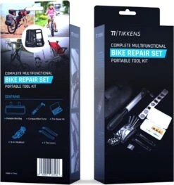 TIKKENS® Fietsbanden Reparatieset - Lekke Fietsband Reparatie Set - Racefiets / Mountainbike / Alle Andere Fietstypes / Complete Set In Etui - Onderhoud -Fietsuitrustings Winkel 1127x1200 2