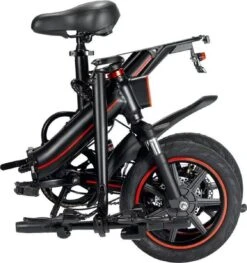 OUXI - V5 - 16 Inch - Elektrische Fiets - E Bike - Elektrische Vouwfiets - APP IOS/ Android - 500W Motor - 15Ah Lithuim Ion Batterij - Zwart -Fietsuitrustings Winkel 1127x1200
