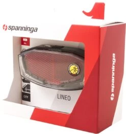 Spanninga Lineo Fiets Achterlicht - Batterij -Fietsuitrustings Winkel 1137x1200