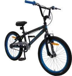 Amigo Fly - BMX Fiets 20 Inch - Fietscross Voor Jongens En Meisjes - Zwart/Blauw -Fietsuitrustings Winkel 1141x1200 2
