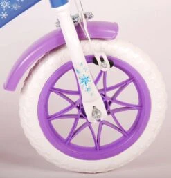 Volare Disney Frozen Kinderfiets - Meiden - 12 Inch - Blauw Paars - Doortrapsysteem -Fietsuitrustings Winkel 1148x1200