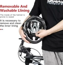 Zacro Fietshelm - Met Bril En Waarschuwingslampje - Nacht Veiligheidshelmen Fietshelm - Verstelbaar - Voor Volwassenen, MTB, Stadsfietsen - Rood En Zwart 11 Zacro Fietshelm - Met Bril En Waarschuwingslampje - Nacht Veiligheidshelmen Fietshelm - Verstelbaar - Voor Volwassenen, MTB, Stadsfietsen - Rood En Zwart -Fietsuitrustings Winkel 1154x1200 6