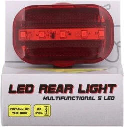 Dresco - Fietsverlichtingsset - Classic - LED - Zwart -Fietsuitrustings Winkel 1171x1200 3