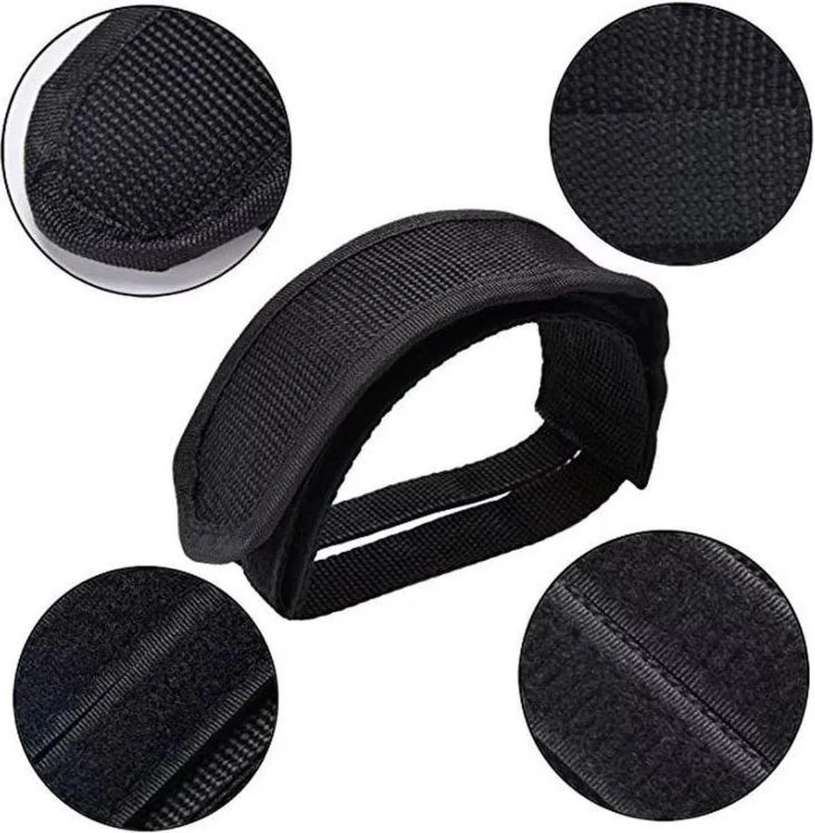 2 Fiets Pedalen Set- Anti-slip Bandjes- Klittenband Pedalen- Fiets Pedalen Bands - Foot Band Binding Bandvoor Meer Grip 3 2 Fiets Pedalen Set- Anti-slip Bandjes- Klittenband Pedalen- Fiets Pedalen Bands - Foot Band Binding Bandvoor Meer Grip - Afbeelding 3