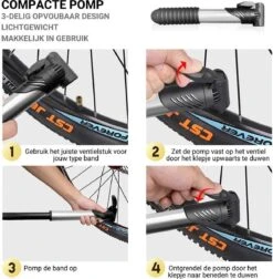 TIKKENS® Fietsbanden Reparatieset - Lekke Fietsband Reparatie Set - Racefiets / Mountainbike / Alle Andere Fietstypes / Complete Set In Etui - Onderhoud -Fietsuitrustings Winkel 1175x1200 3