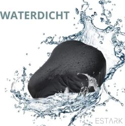 ESTARK® Zwarte Zadelhoes Waterdicht - Zadelhoezen Voor De Fiets - Zadel Cover - Zadel Zak - Hoes - Elastisch - Zwart -Fietsuitrustings Winkel 1188x1200 9