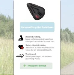 VoordeelShop Fiets Zadelhoes Met Extra Zachte Gel En Gleuf Universeel - Gel Zadelhoes Voor Racefiets/mountainbike En Normale Fietsen - Comfortabel Fietsen - Fiets Accessoires -Fietsuitrustings Winkel 1191x1200 13