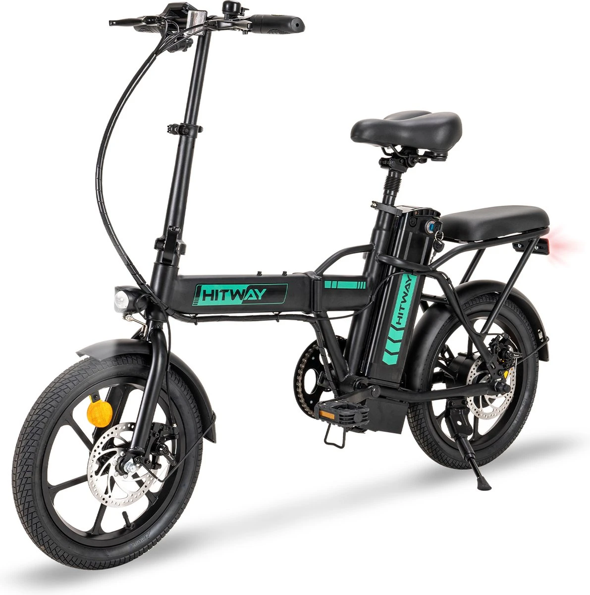 Hitway BK5 Elektrische Fiets | Opvouwbare E-bike | 16 Inch | Hitway BK5 250W Motor | Zwart 1 Hitway BK5 Elektrische Fiets | Opvouwbare E-bike | 16 Inch | Hitway BK5 250W Motor | Zwart