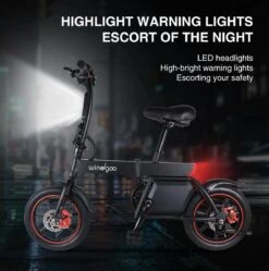 Windgoo B3 Elektrische Fiets Step Met Trapondersteuning - Zwart - 25 Km Per Uur - 350W - Geen Trappers -Fietsuitrustings Winkel 1191x1200 5