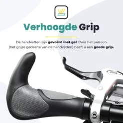 Voltano Ergonomisch Gevormde Fiets Handvatten Met Bar Ends - Handvat Eenvoudig Vastzetten Met Imbus - Incl. Bevestigingsmateriaal - Anti Plak Coating - Fietshandvatten Met Verhoogde Grip -Fietsuitrustings Winkel 1197x1200 21