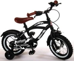 Volare Black Cruiser Kinderfiets - Jongens - 12 Inch - Zwart - 2 Handremmen -Fietsuitrustings Winkel 1200x1000