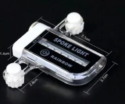 Spaakverlichting- Spaakverlichting Met Bewegingssenor- Spaakverlichting Kinderfiets- LED Voor Wiel- Waterdicht- 32 Verschillende Patronen- Makkelijk Te Installeren -Fietsuitrustings Winkel 1200x1008 4