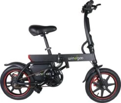 Windgoo B-20 Elektrische Vouwfiets - Snelheid 20 Km/h - 15 Km Bereik - Schijfremmen -Fietsuitrustings Winkel 1200x1018