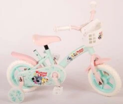 Volare Woezel & Pip Kinderfiets - Meisjes - 10 Inch - Mint Blauw/Roze - Doortrapper -Fietsuitrustings Winkel 1200x1020 4