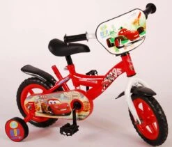Disney Cars Kinderfiets - Jongens - 10 Inch - Rood - Doortrapper -Fietsuitrustings Winkel 1200x1023