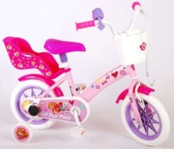 Volare Paw Patrol Kinderfiets - Meiden - 12 Inch - Roze - Doortrapper -Fietsuitrustings Winkel 1200x1027 3