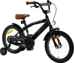 2Cycle BMX-Fun Kinderfiets - 16 Inch - Zwart - Jongensfiets