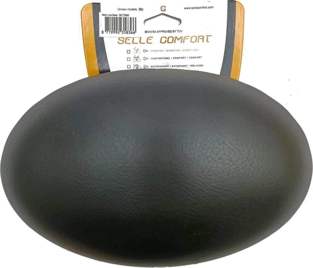 Selle Comfort Zadel Rok 22 Cm Dames Zwart 3 Selle Comfort Zadel Rok 22 Cm Dames Zwart - Afbeelding 3