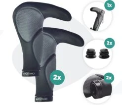 Voltano Ergonomisch Gevormde Fiets Handvatten Met Bar Ends - Handvat Eenvoudig Vastzetten Met Imbus - Incl. Bevestigingsmateriaal - Anti Plak Coating - Fietshandvatten Met Verhoogde Grip -Fietsuitrustings Winkel 1200x1030 7
