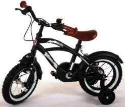 Volare Black Cruiser Kinderfiets - Jongens - 12 Inch - Zwart - 2 Handremmen -Fietsuitrustings Winkel 1200x1031