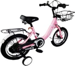 Kinderfiets -14 Inch Kinderfiets -vanaf 3-5 Jaar Jongens En Meisjes Fietsen -Terugtrap -Rem -Stabilisatoren(2 Zijwieltjes)-Mandje - Achterbank-de Bel-Roze 9 Kinderfiets -14 Inch Kinderfiets -vanaf 3-5 Jaar Jongens En Meisjes Fietsen -Terugtrap -Rem -Stabilisatoren(2 Zijwieltjes)-Mandje - Achterbank-de Bel-Roze -Fietsuitrustings Winkel 1200x1048 1