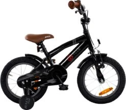 2Cycle BMX-Fun Kinderfiets - 14 Inch - Zwart - Jongensfiets -Fietsuitrustings Winkel 1200x1050